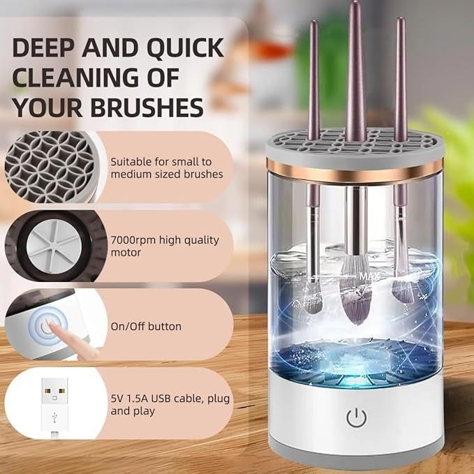 Makeup Brush Cleaner Electric