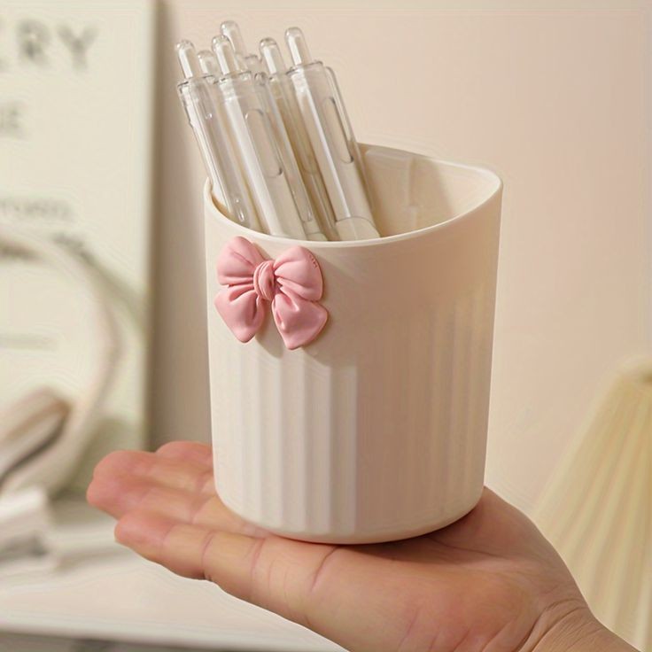 Wall Mounted Cute Pen Holder