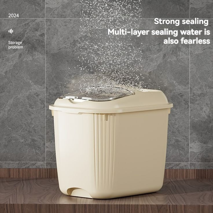 5 And 10kg Airtight Rice Bucket