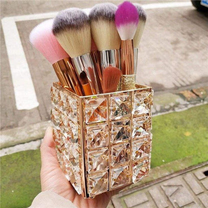 Crystal Brush Holder