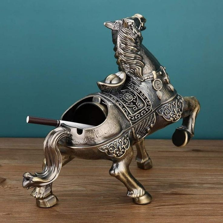 Horse Shape Metal Vintage Decorative Ornament