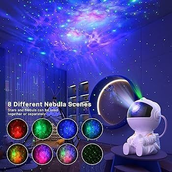 Galaxy Night Light Astronaut Lamp