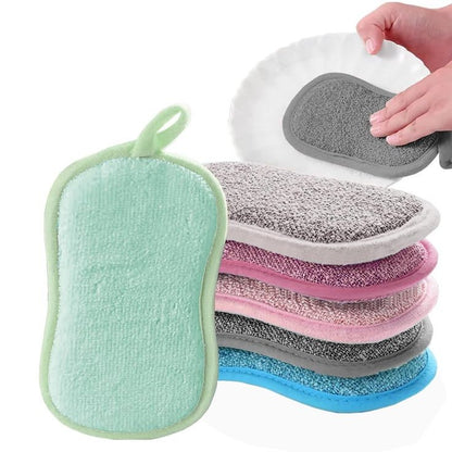 2 Sided Scrub Sponge Dishwasher (2pcs)