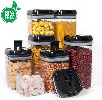 5pcs Easy Lock Airtight Jars