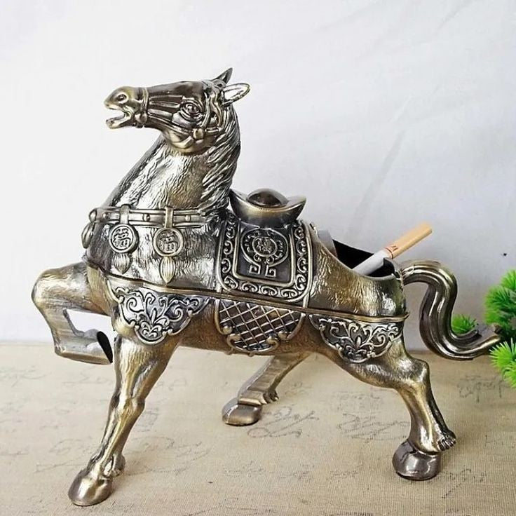 Horse Shape Metal Vintage Decorative Ornament