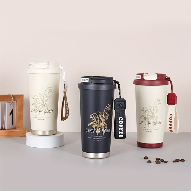 Luxury Insulated Stainless Steel Coffee Mug