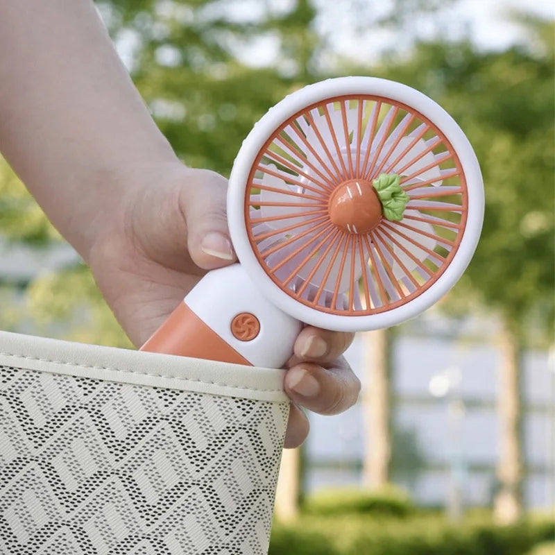 Portable Mini Handheld USB Rechargeable Fan