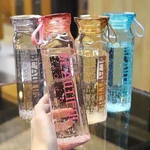 Beautiful Glass Water Bottle