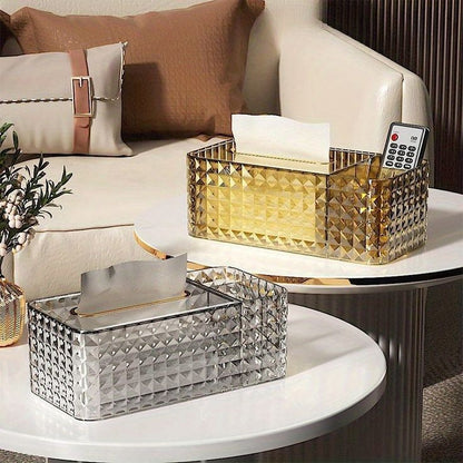 Acrylic Desktop Tissue Box