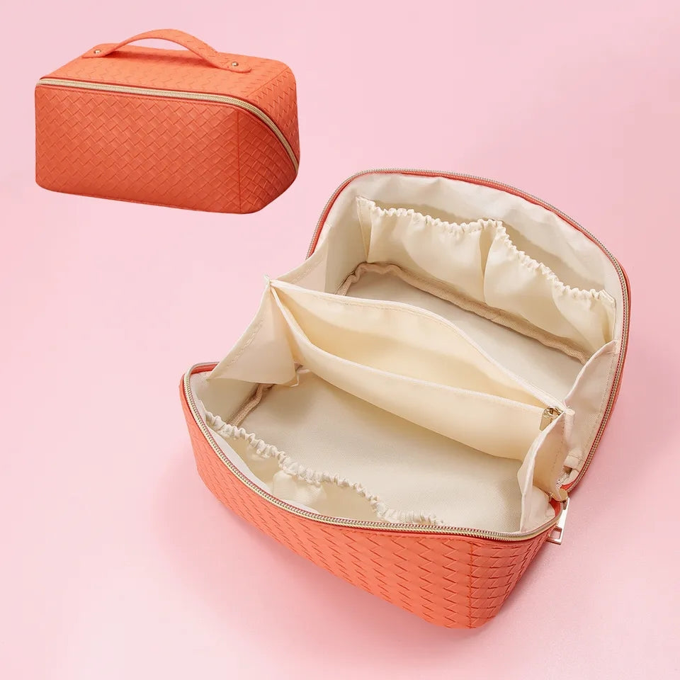 Luxury Portable Cosmetic Pouch Makeup Bag