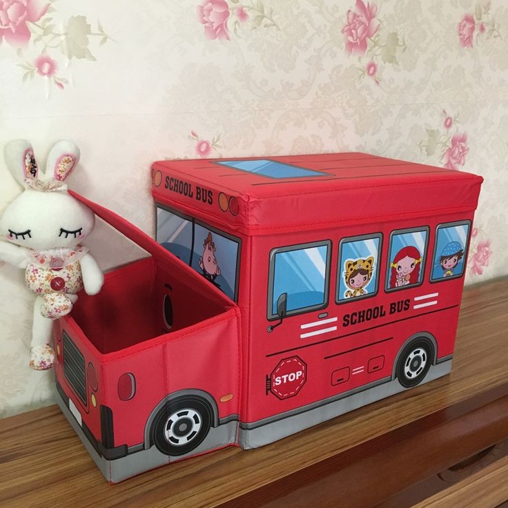 Bus Design Toy Storage Box