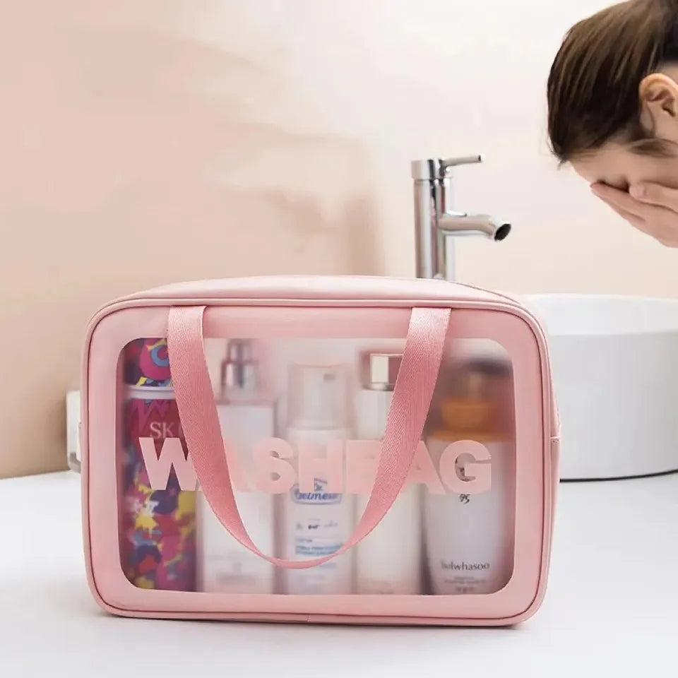 Travel Toiletry Bag Clear Makeup Bag