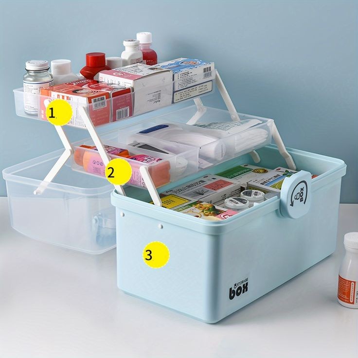 Large Capacity Medicine Storage Box