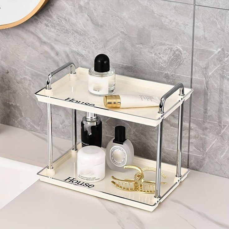 Nordic 2 Layer Luxury Cosmetics Organizer