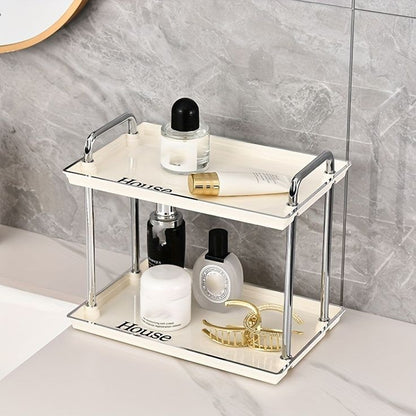 Nordic 2 Layer Luxury Cosmetics Organizer