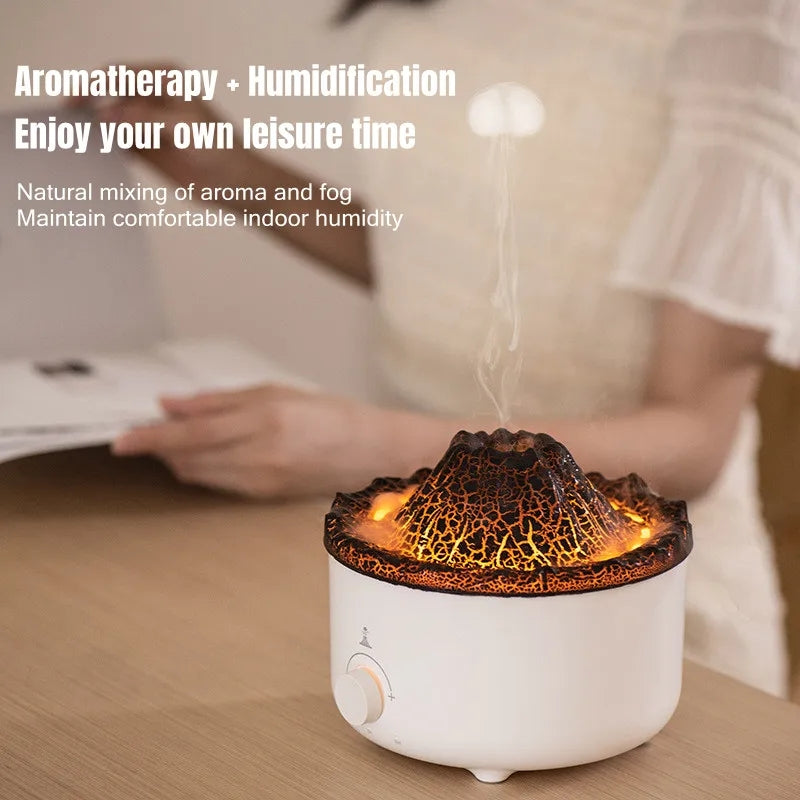 Premium Volcano Humidifier – ShoppingIdeas.pk