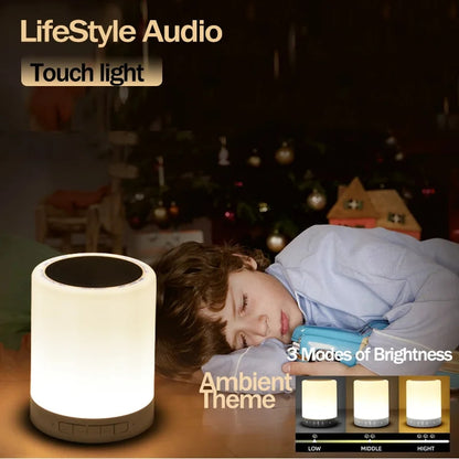 Rechargeable Touch Lamp And Speaker