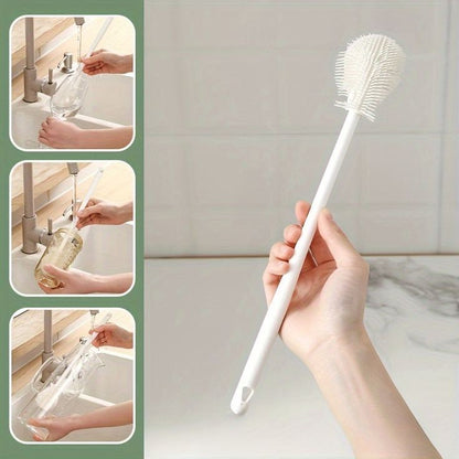 Long Handle Silicone Bottle Cleaning Brush