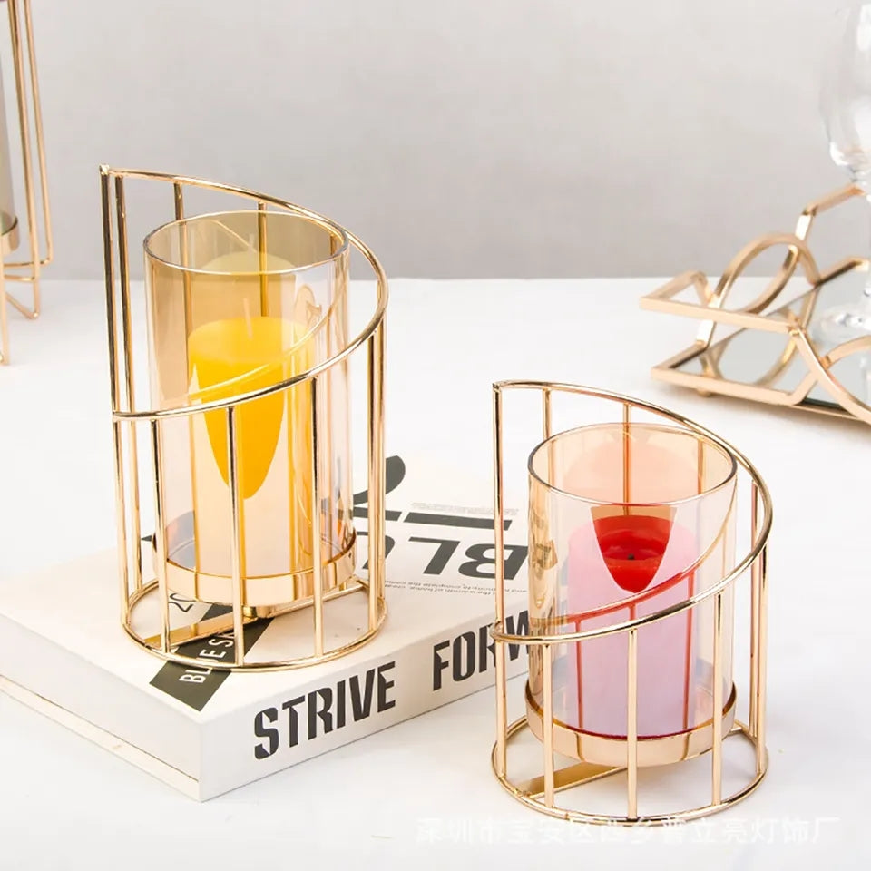 Luxurious Style Candle Holder (1Pc)