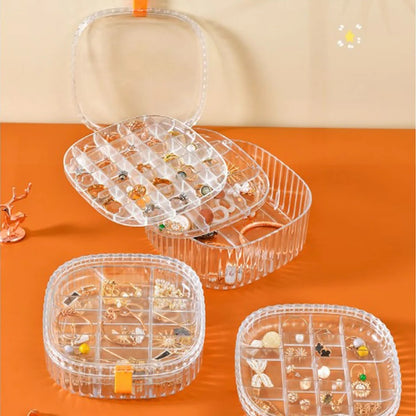 Transparent Crystal Jewelery Organiser