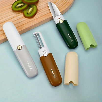 Portable 2 in 1 Knife With Peeler