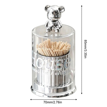 Toothpick Holders Container with Lid