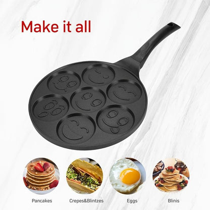 Smiley Face Pancake Pan 27 cm