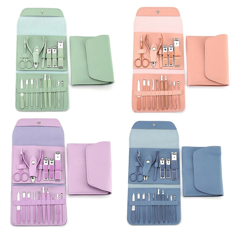 16pcs Nail Care Tool Set