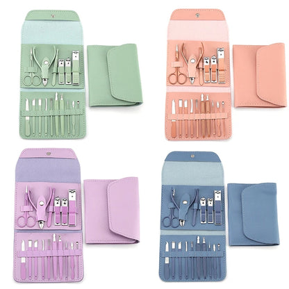 16pcs Nail Care Tool Set