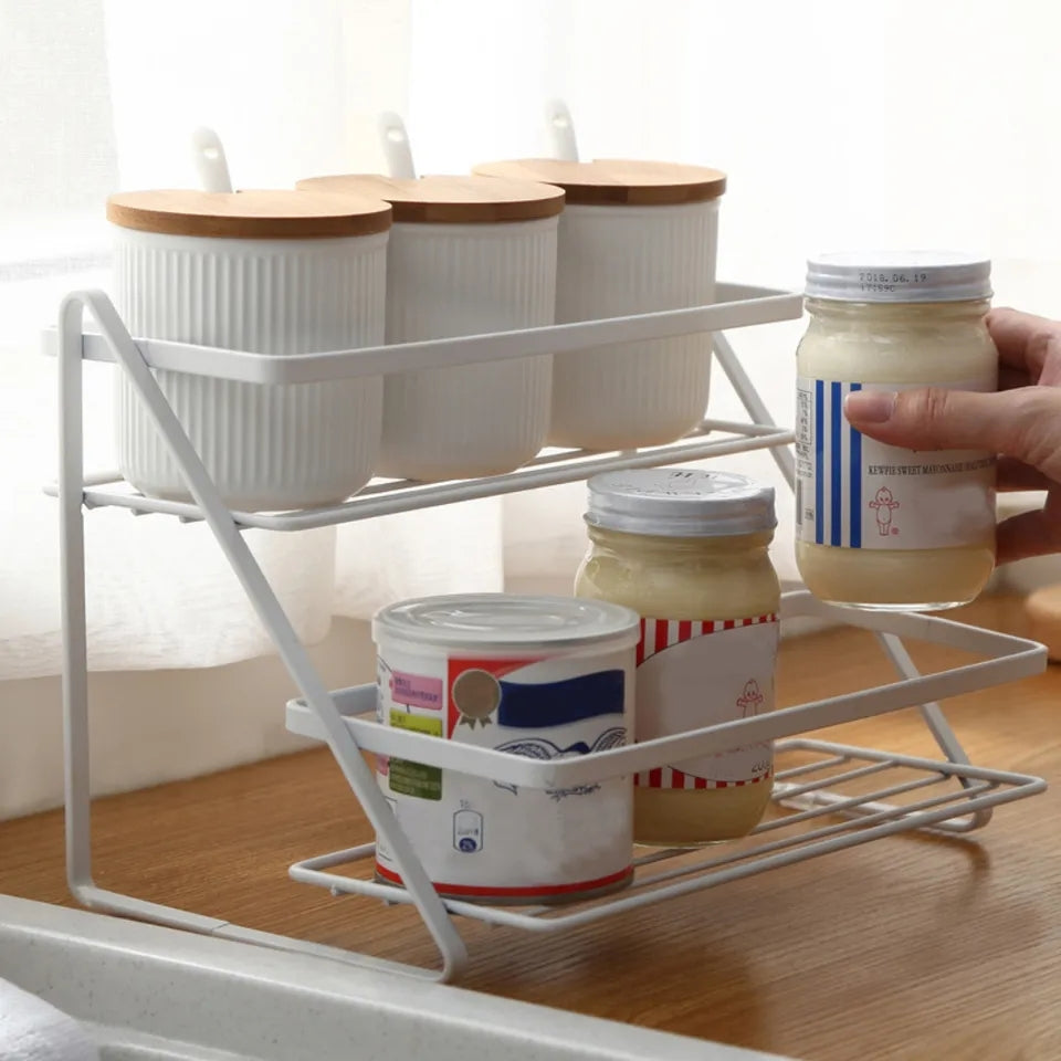 2 Layer Organizer Rack