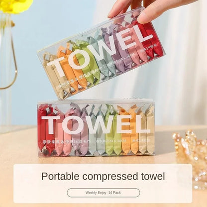 Portable Travel Towel hand wash and face cleaning