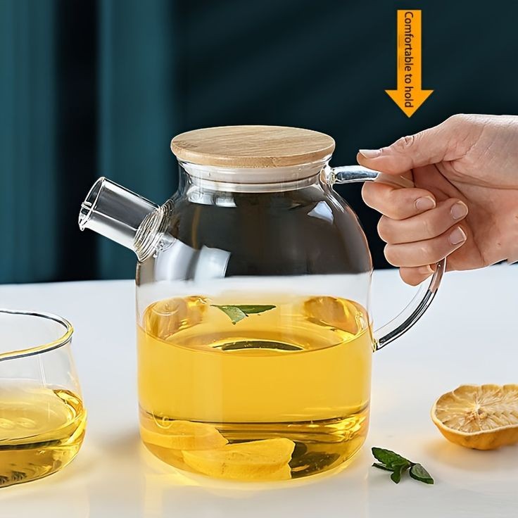 Heat Resistant Glass Teapot