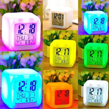 Colour Changing LED Digital Alarm Clock