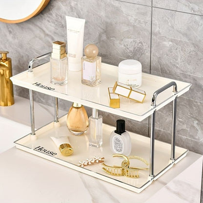 Nordic 2 Layer Luxury Cosmetics Organizer