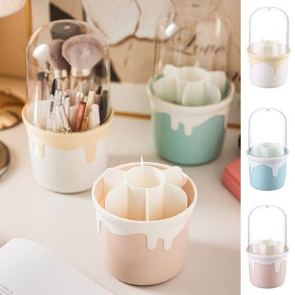 Transparent Makeup Brush Holder