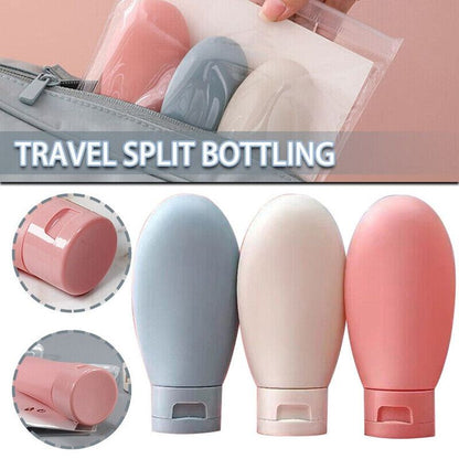 Silicone Travel Bottles Set 3pcs