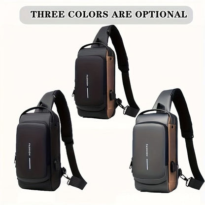 Shoulder Bag With USB Charging Port