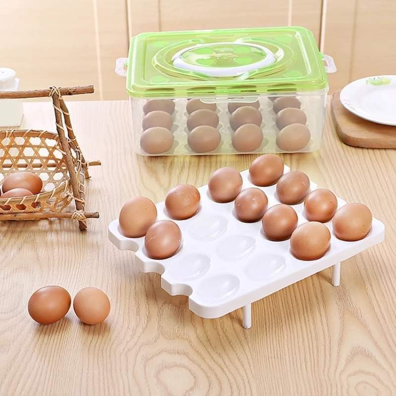 2 Layer Egg Storage Box