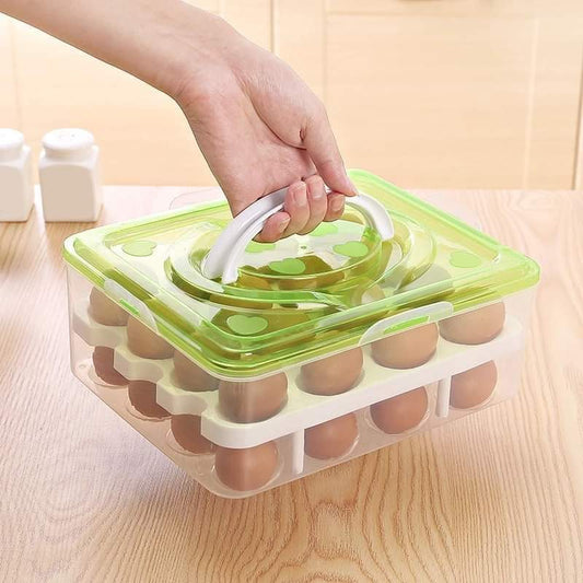 2 Layer Egg Storage Box