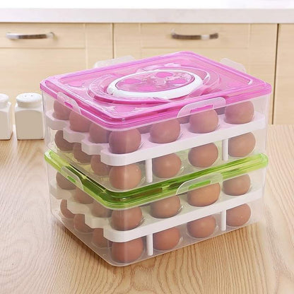 2 Layer Egg Storage Box