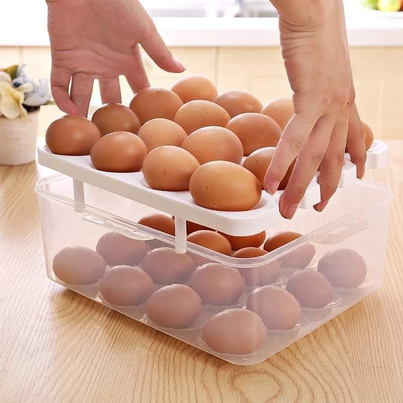 2 Layer Egg Storage Box