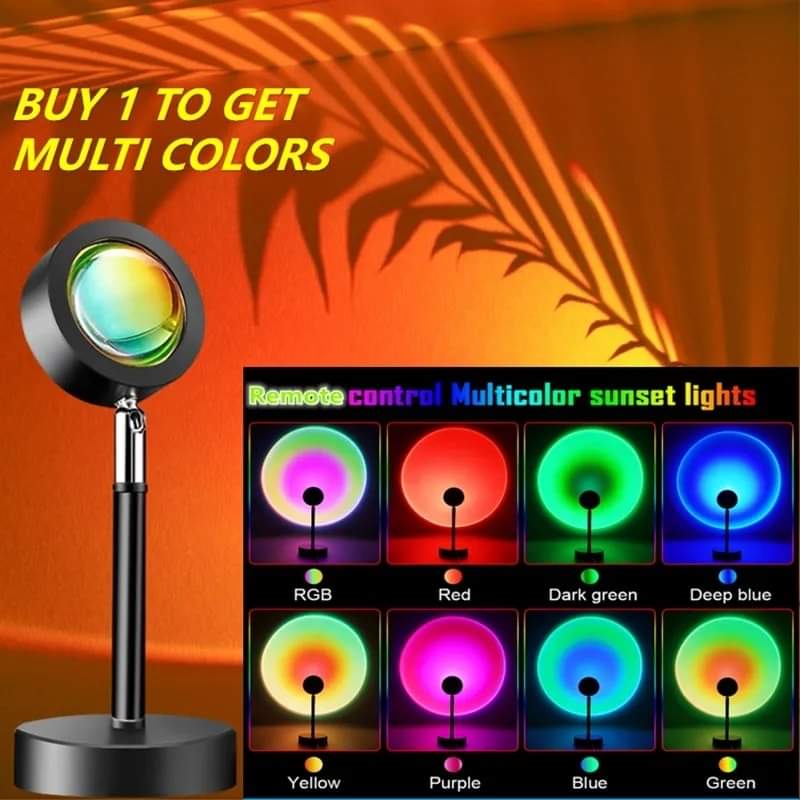 16 Colour RGB Sunset Lamp