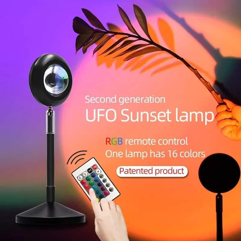 16 Colour RGB Sunset Lamp