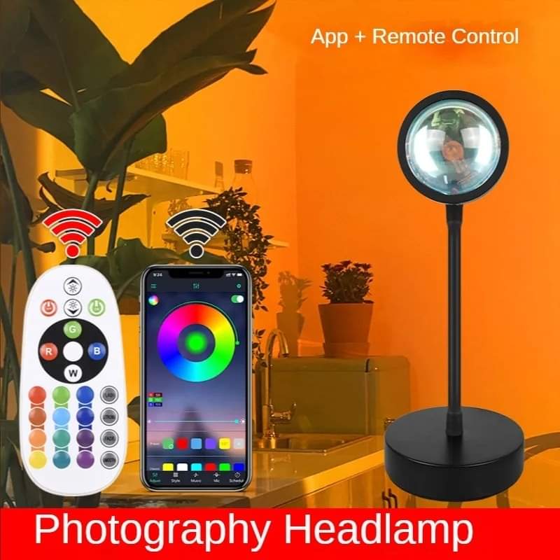 16 Colour RGB Sunset Lamp