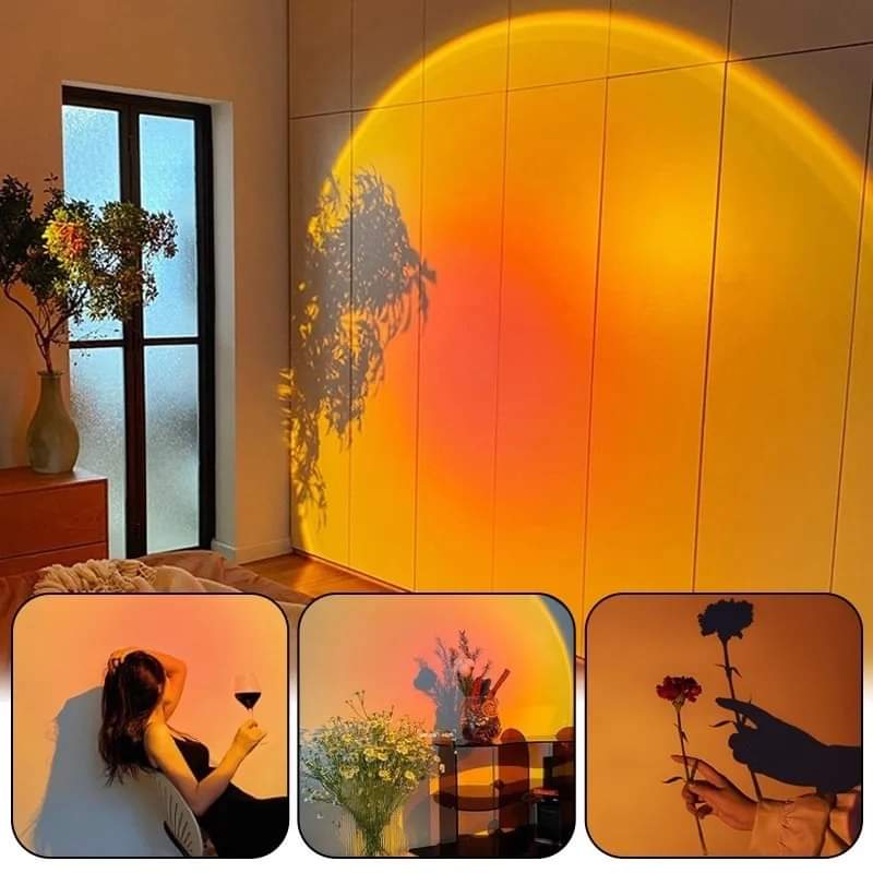 16 Colour RGB Sunset Lamp