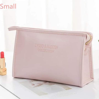 Large Capacity 3Pcs PU Travel Cosmetic Bag