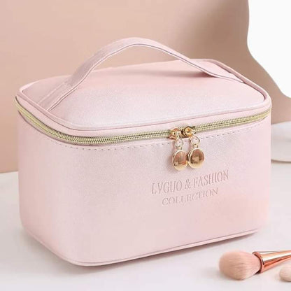 Large Capacity 3Pcs PU Travel Cosmetic Bag