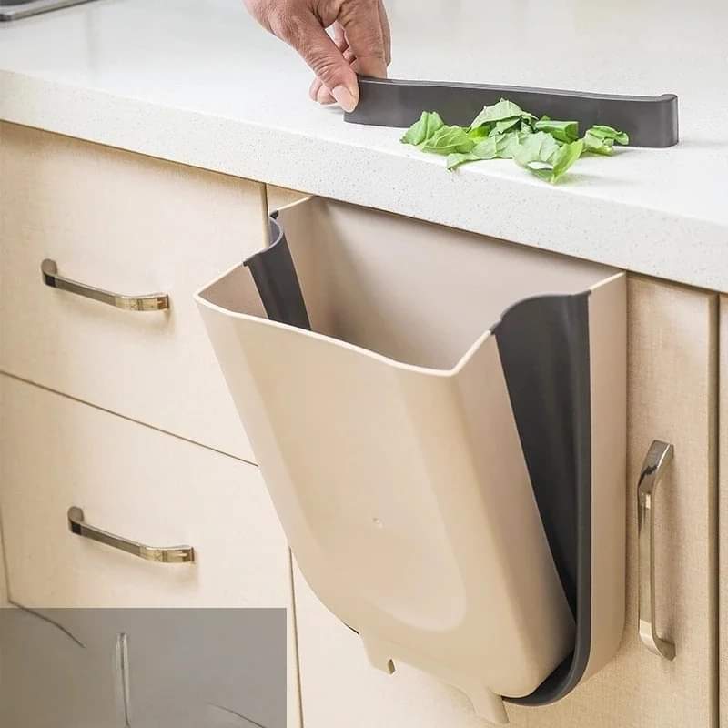 Foldable Cabinet Hanging Trashbin