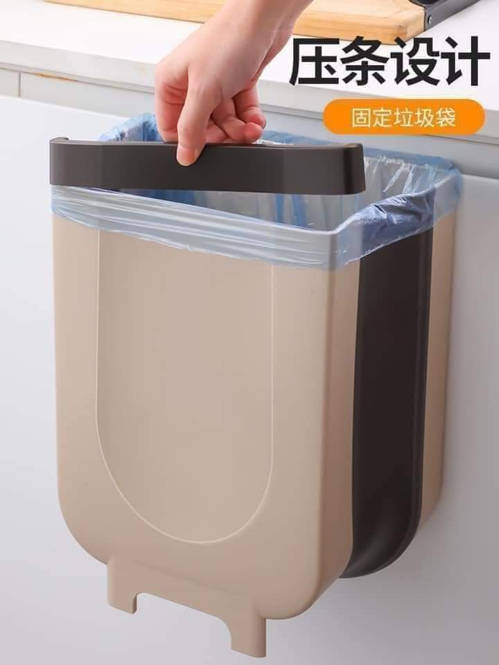 Foldable Cabinet Hanging Trashbin