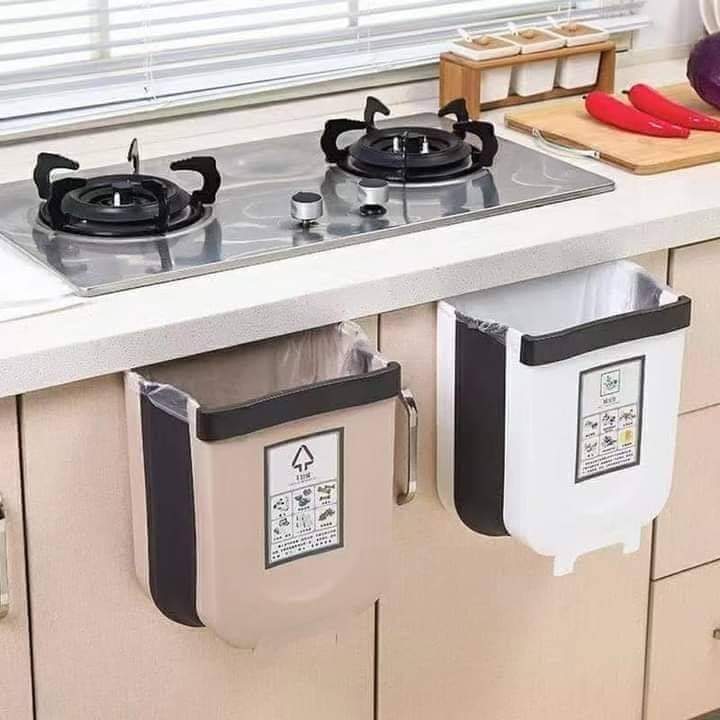 Foldable Cabinet Hanging Trashbin